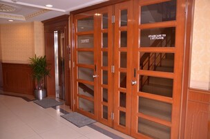 Interior entrance