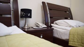Twin Room | Premium bedding, soundproofing, iron/ironing board, free WiFi