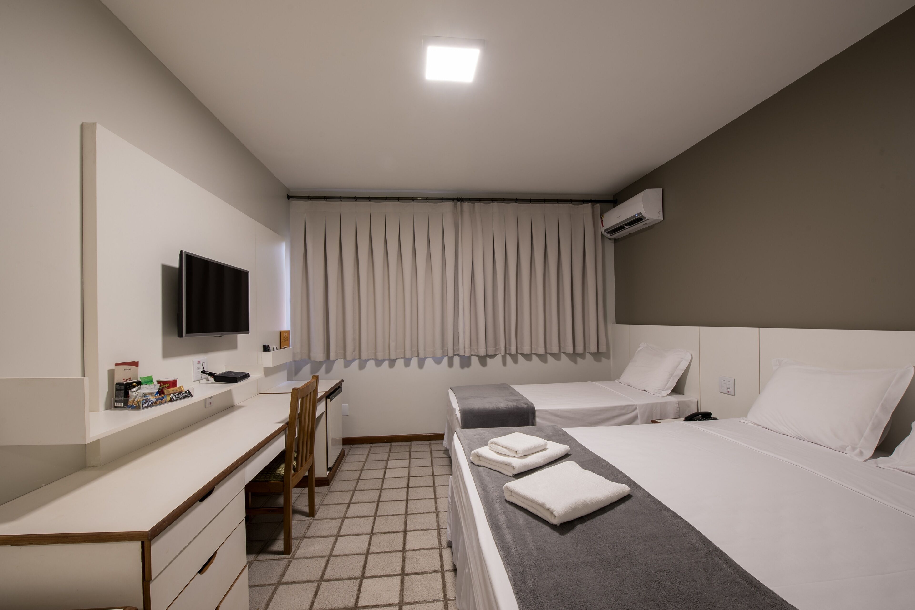Minibar, in-room safe, desk, blackout drapes