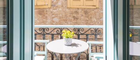 Blick von der Unterkunft