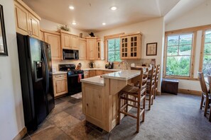 Town Pointe A301 | Private kitchen | Fridge, microwave, coffee/tea maker, freezer