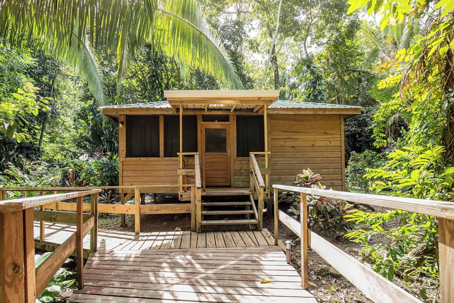 Cabaña exclusiva, 2 habitaciones, vista al jardín, en el área del jardín | Ropa de cama de alta calidad y edredón 