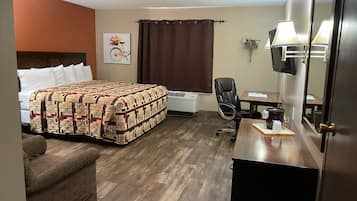 Habitación estándar, 1 cama de matrimonio grande | Ropa de cama de alta calidad, caja fuerte, sistema de insonorización