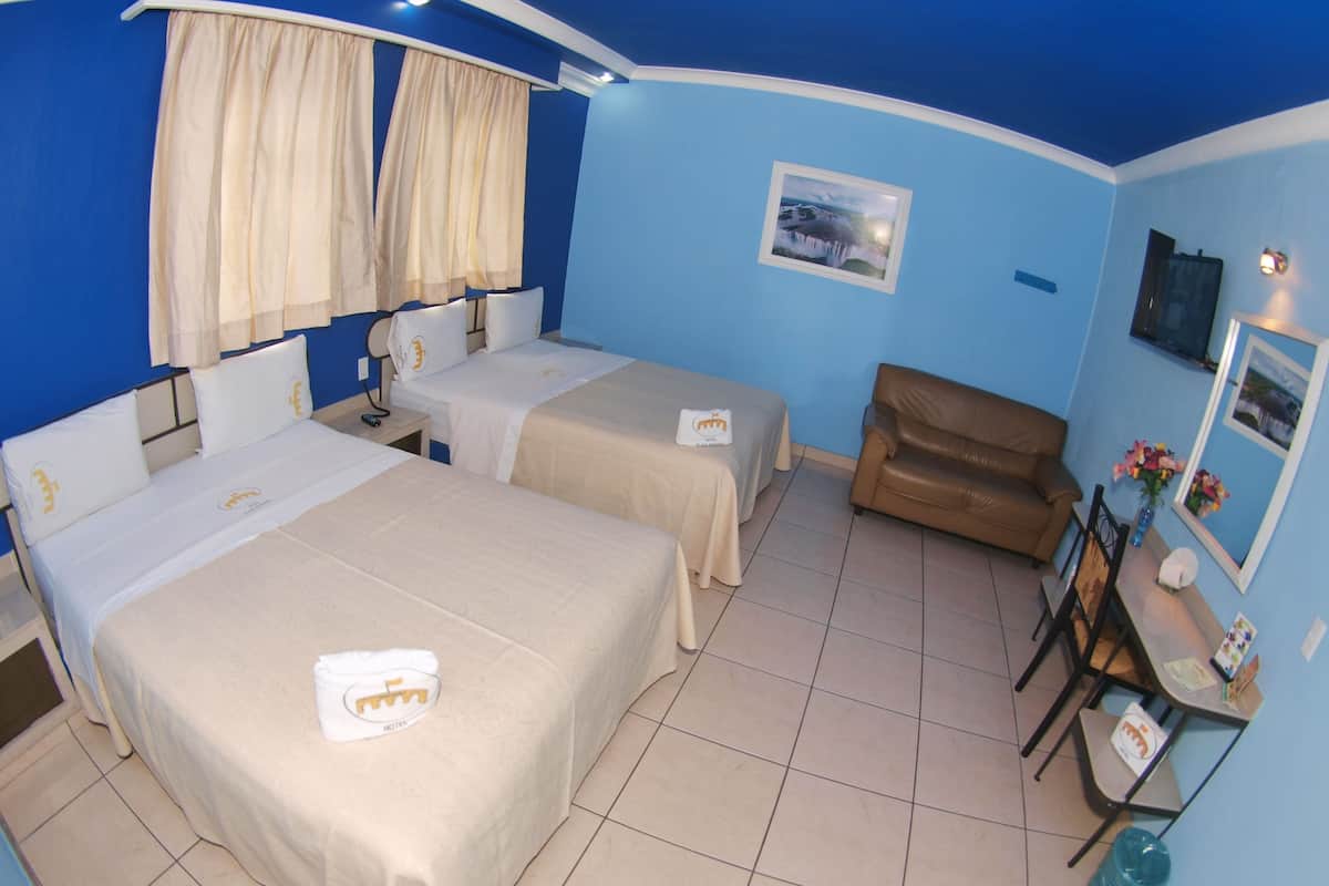 Free WiFi, bed sheets