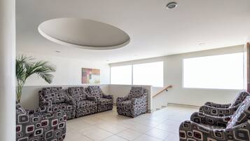 Sala de estar en el lobby