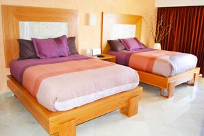 Penthouse Cao cấp, 4 phòng ngủ, bồn tắm nước nóng, quang cảnh biển | 4 phòng ngủ, bộ đồ giường cao cấp, két bảo mật tại phòng 