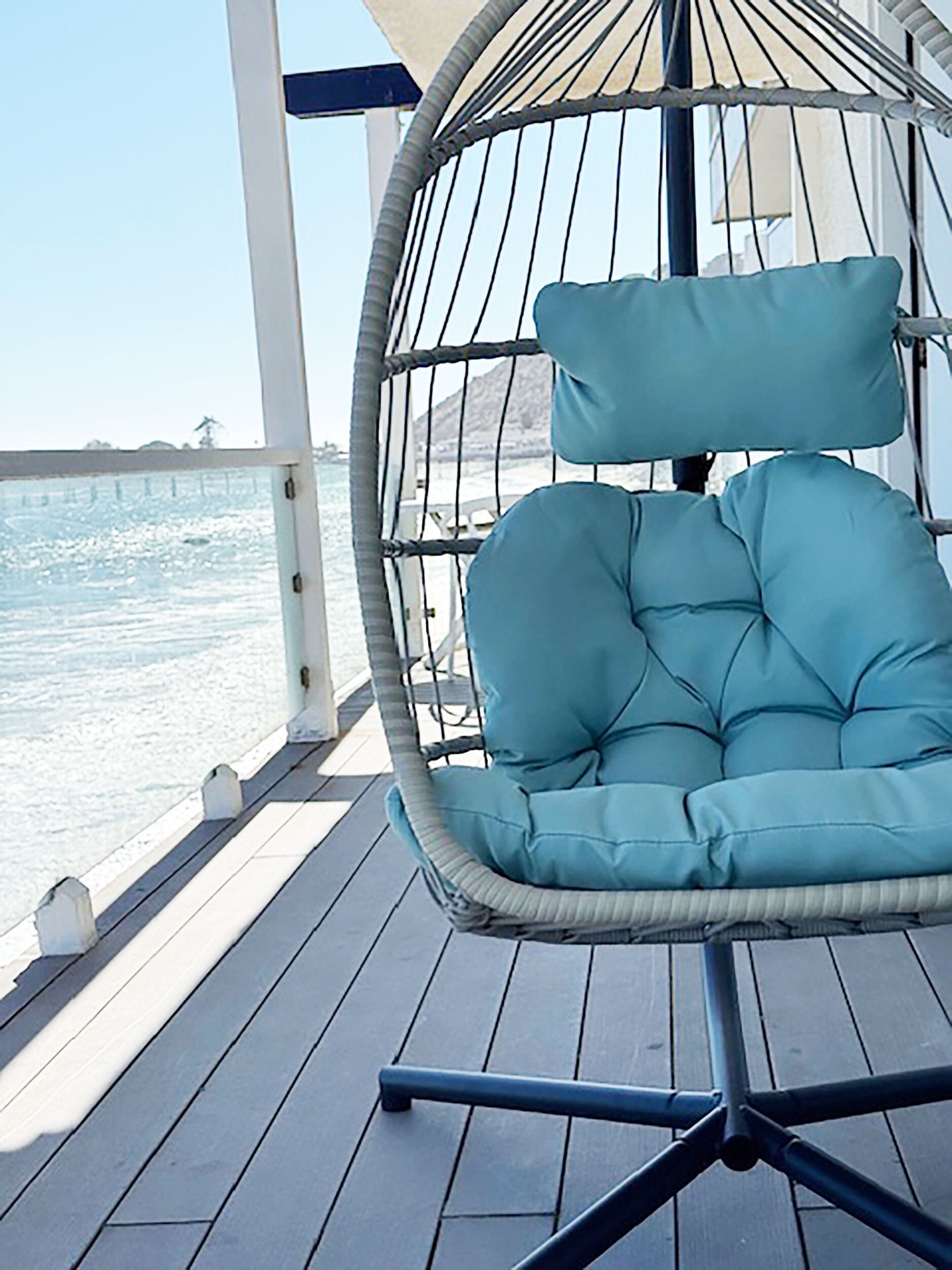 Departamento Elite, 1 habitación, vista al océano | 1 habitación, ropa de cama de alta calidad y escritorio 