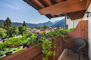 Deluxe Room, Balcony (Fireplace & Village View) | Balcony view