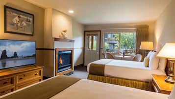 Classic Studio, 2 Queen Beds (1st Floor, Pet-friendly with fee) | 1 bedroom, hypo-allergenic bedding, iron/ironing board