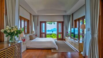 Ropa de cama de alta calidad, colchones con efecto memoria y minibar