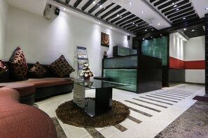 Sala de estar en el lobby