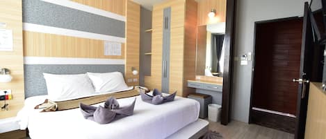 Superior szoba, 1 kétszemélyes ágy | Széf a szobában, sötétítőfüggöny, ingyenes wifi és ágynemű