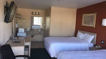 Individually decorated, individually furnished, iron/ironing board