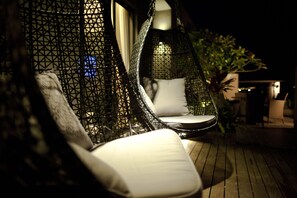 Rooftop terrace - Wolken Lodge (Hengchun)