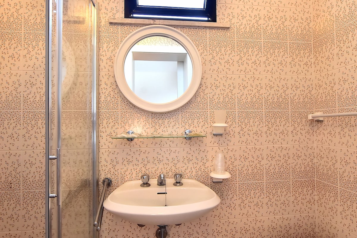 shower, free toiletries, hair dryer, bidet