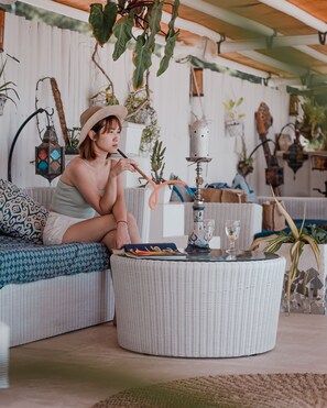 Terrasse sur le toit