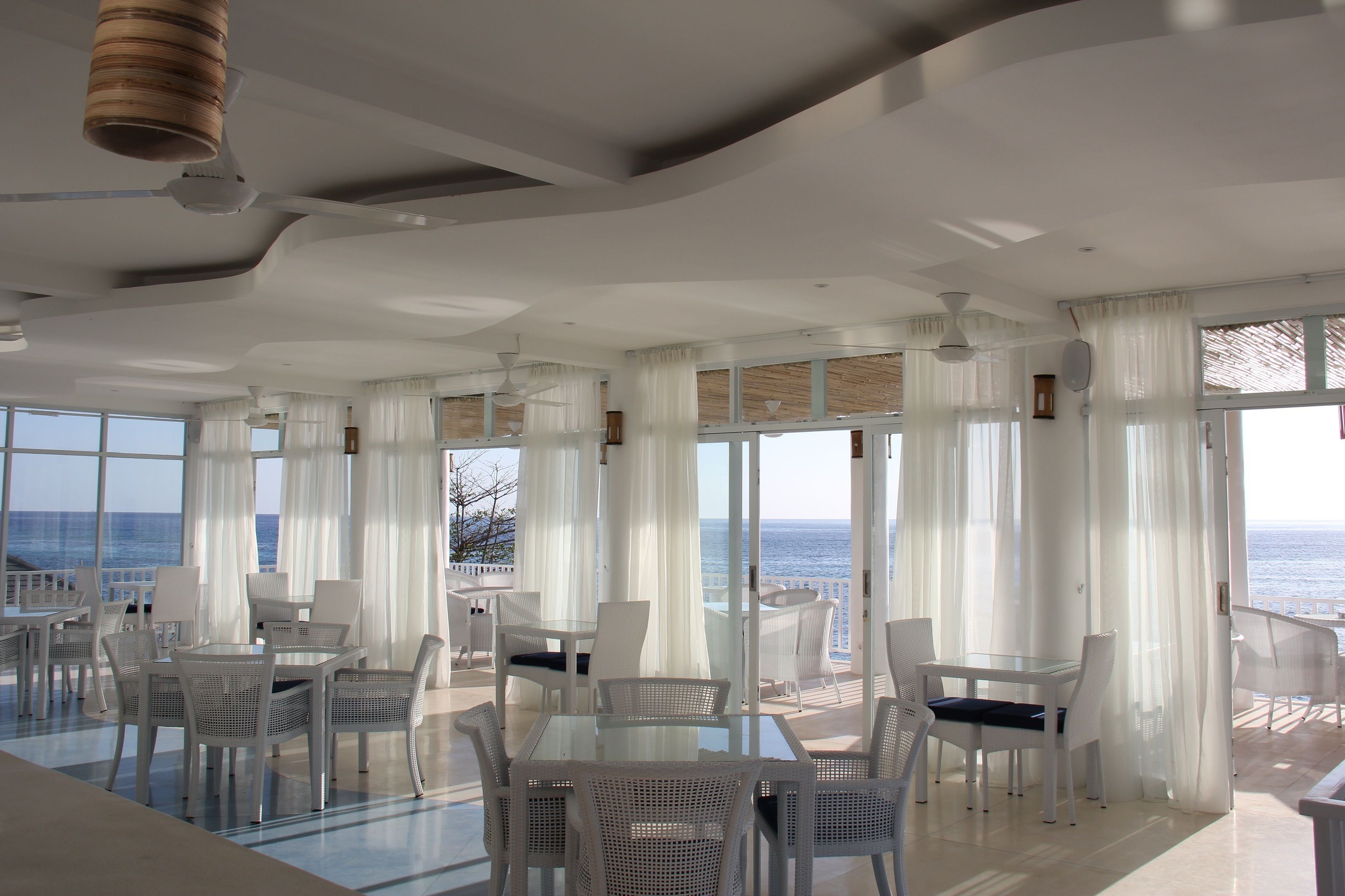 breakfast, lunch, dinner served; international cuisine, beach views