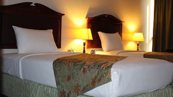 Double or Twin Room | Premium bedding, minibar, in-room safe, desk