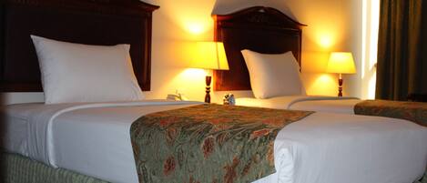 Double or Twin Room | Premium bedding, minibar, in-room safe, desk