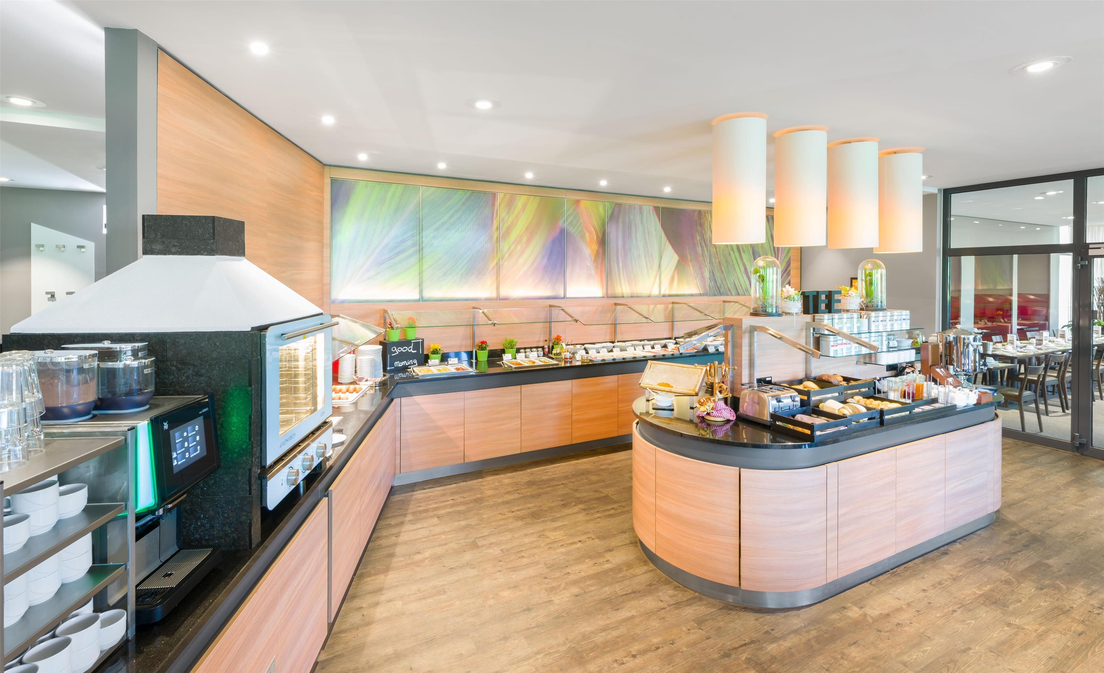 daily buffet breakfast (eur 19.00 per person)