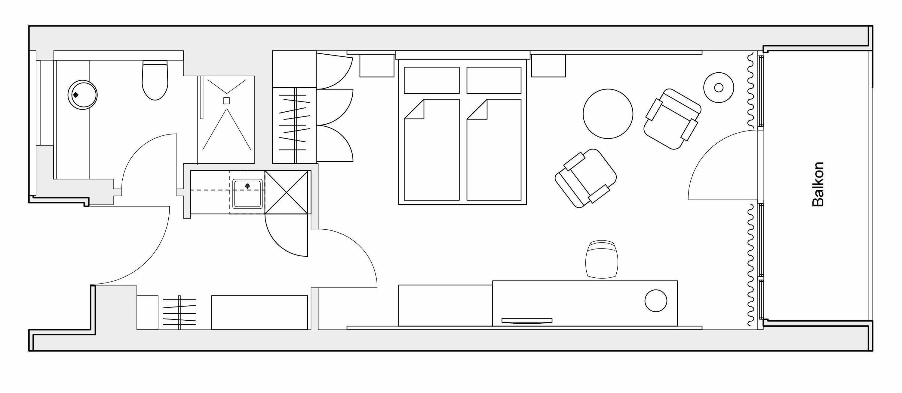 Economy Double Room | View from room