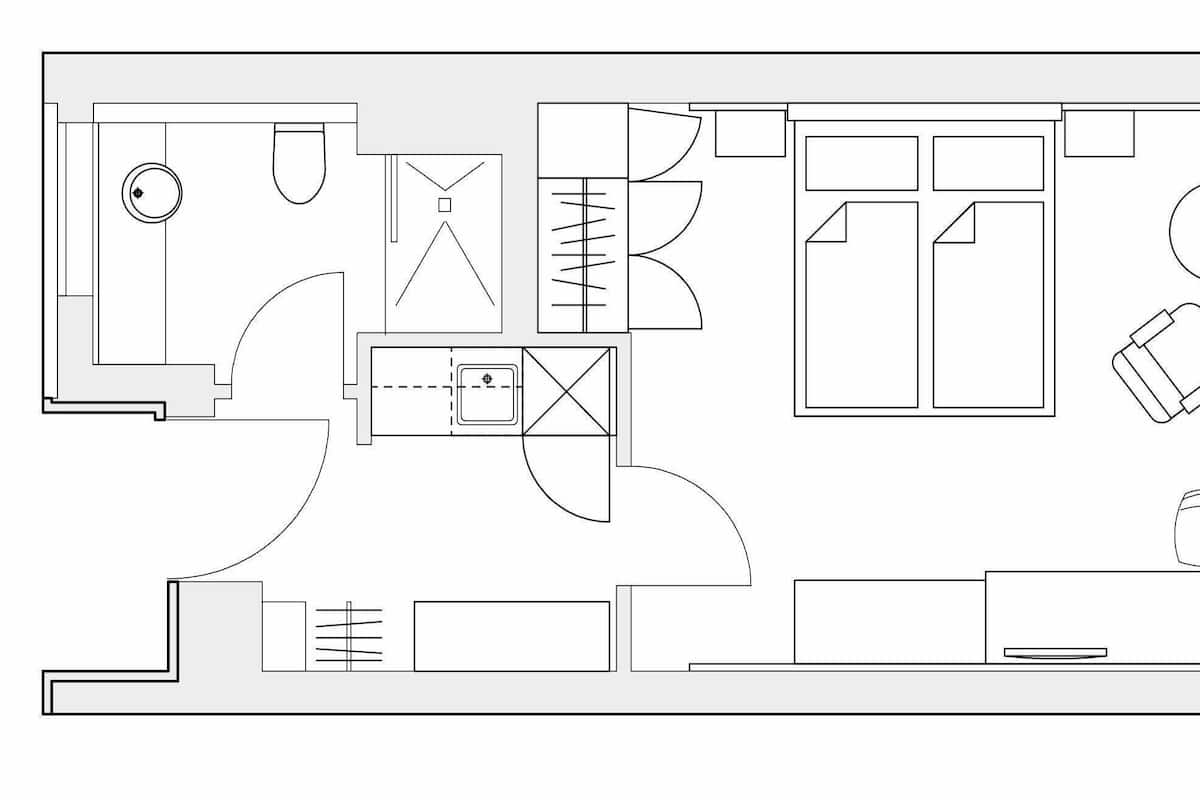 Economy Double Room | View from room