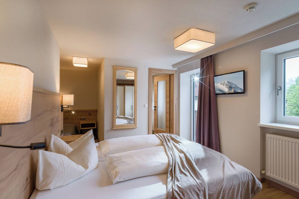 3 habitaciones y ropa de cama hipoalergénica