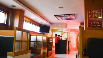 Sala de estar en el lobby