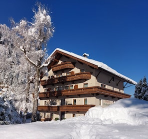 Fassade der Unterkunft