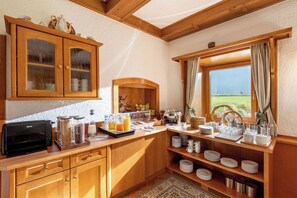 Petit déjeuner buffet