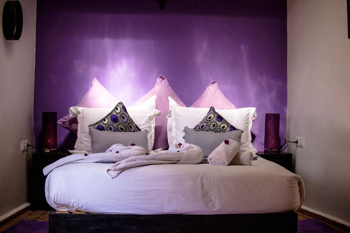 Premium bedding, in-room safe, blackout curtains, individually decorated