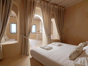 Villa, 2 Bedrooms, Private Pool | Premium bedding, minibar, in-room safe, blackout drapes - Dome Santorini Resort & Spa (Santorini)