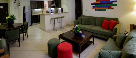 32-Zoll-Flachbildfernseher mit Kabel-/Satellitenempfang, Fernseher