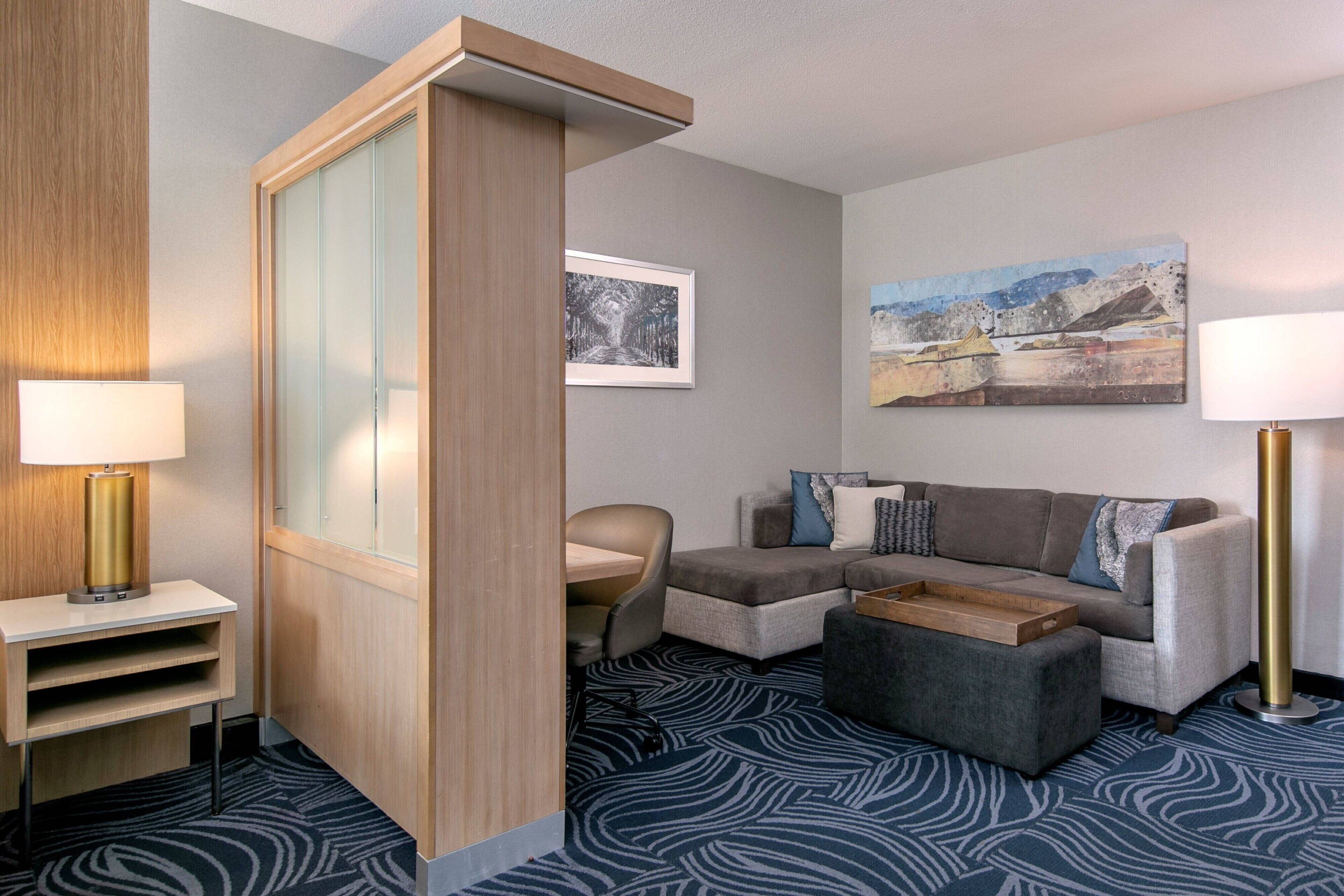 suite, 1 king bed, corner | 1 bedroom, premium bedding, pillow-top beds, desk