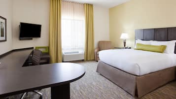 Literie de qualité, couette en duvet, bureau