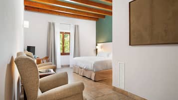 Literie de qualité supérieure, couette en duvet d'oie, minibar