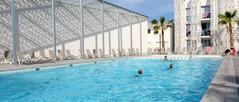 Seasonal outdoor pool