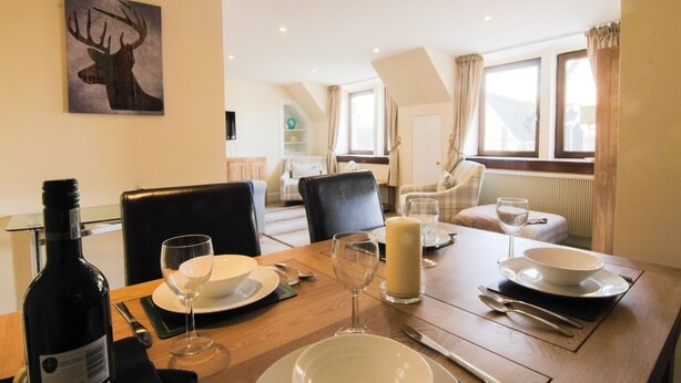Premium Apartment, 2 Bedrooms, River View | In-room dining - Ness View Apartment (Inverness)