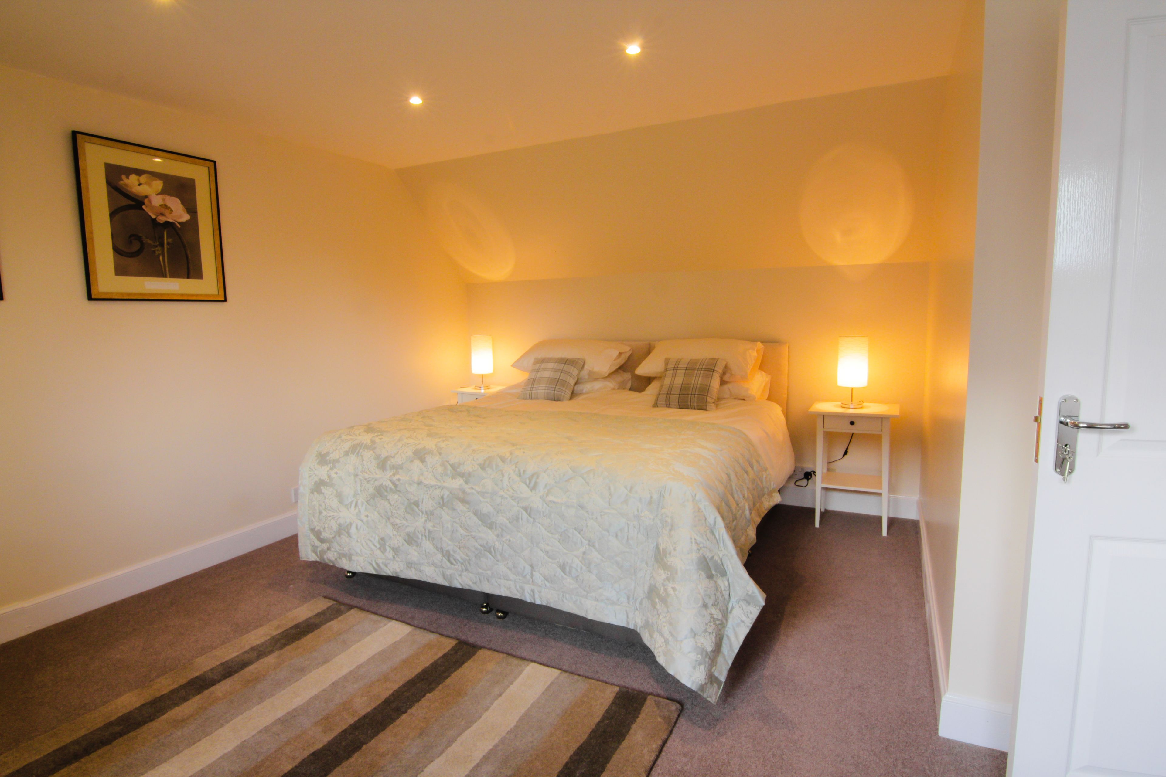 Apartemen Premium, 2 kamar tidur, pemandangan sungai | 2 kamar tidur, seprai katun Mesir, dan seprai premium