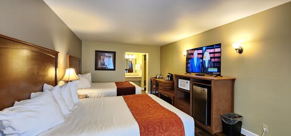 Literie de qualité supérieure, bureau, draps fournis