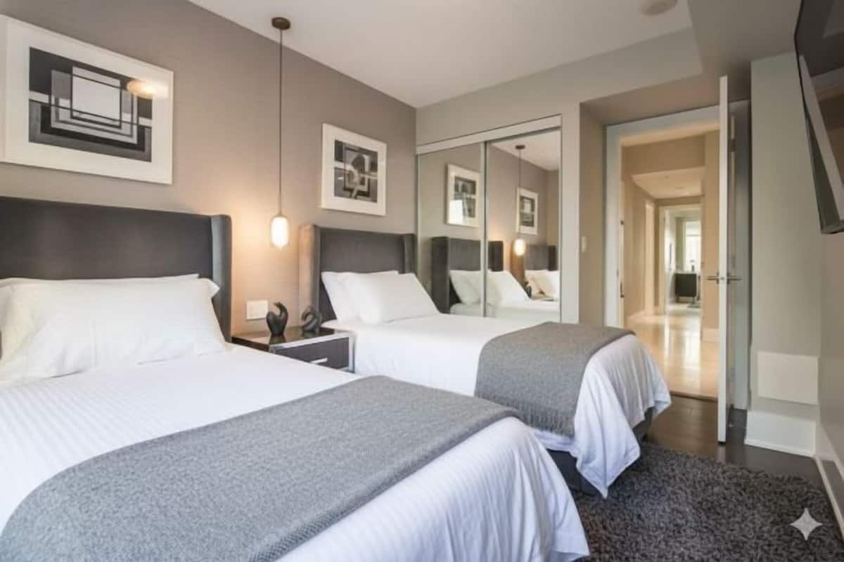 1 bedroom, individually decorated, individually furnished