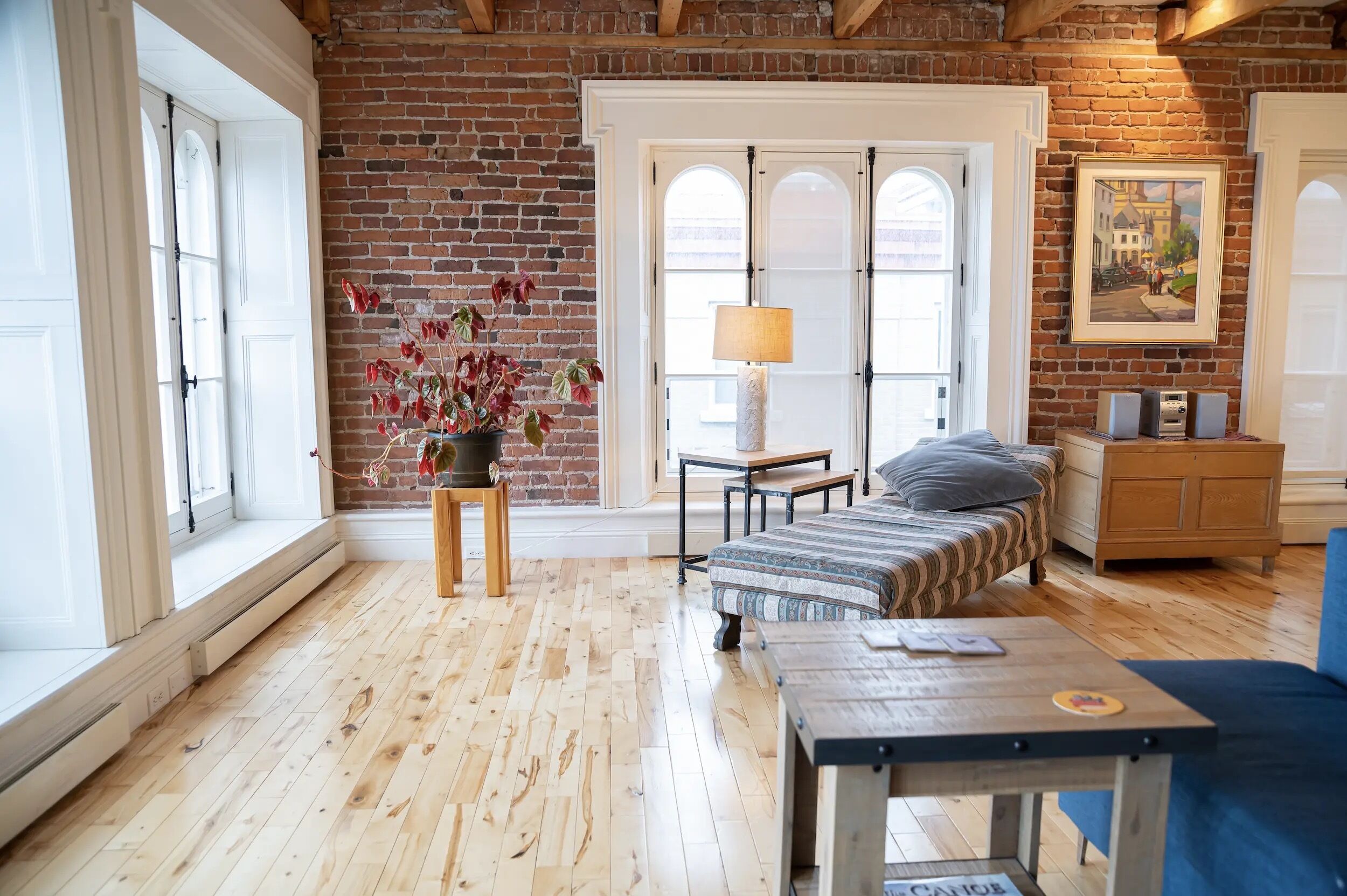 Apartment, 3 Bedrooms (Le Saint-Laurent) | Living area