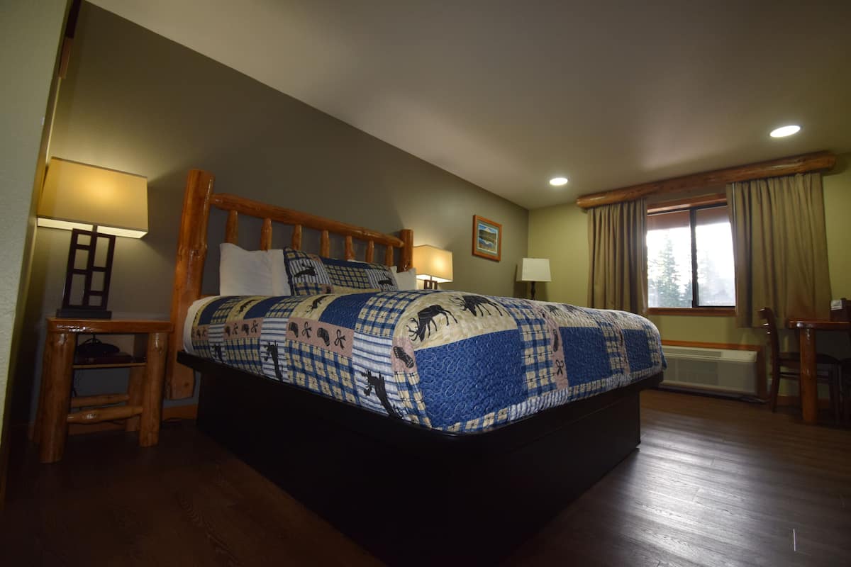1 bedroom, down duvets, blackout curtains, iron/ironing board