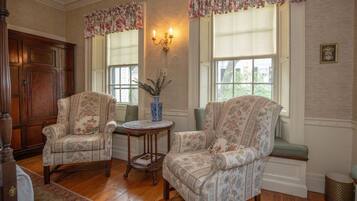 Clark Room (1st Floor) | Individually decorated, individually furnished, iron/ironing board