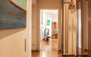 Apartamento (Nr. 6) | Sala de estar | TV de tela plana, Netflix, DVD player, serviços de streaming