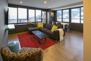 Deluxe Apartment, 2 Bedrooms | In-room safe, soundproofing, iron/ironing board, free WiFi - The Ridge Apartments Nozawa (Nozawaonsen)