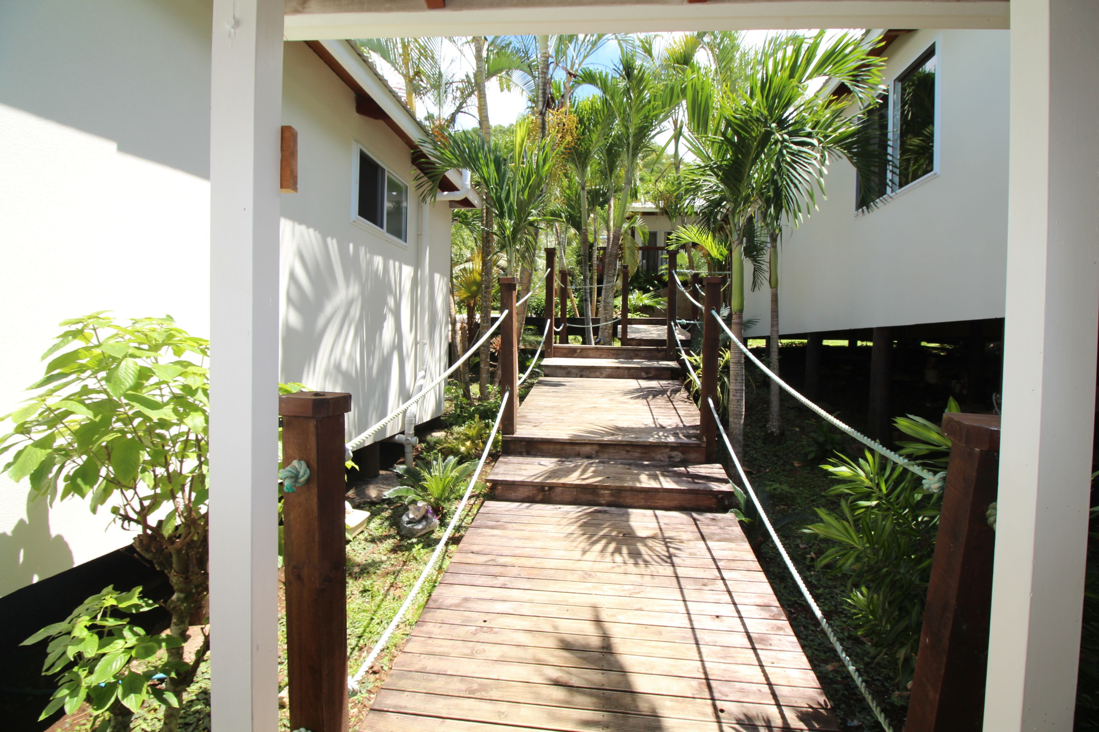 Overnattingsstedets uteområder