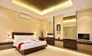 2 habitaciones, minibar y caja de seguridad en la habitación