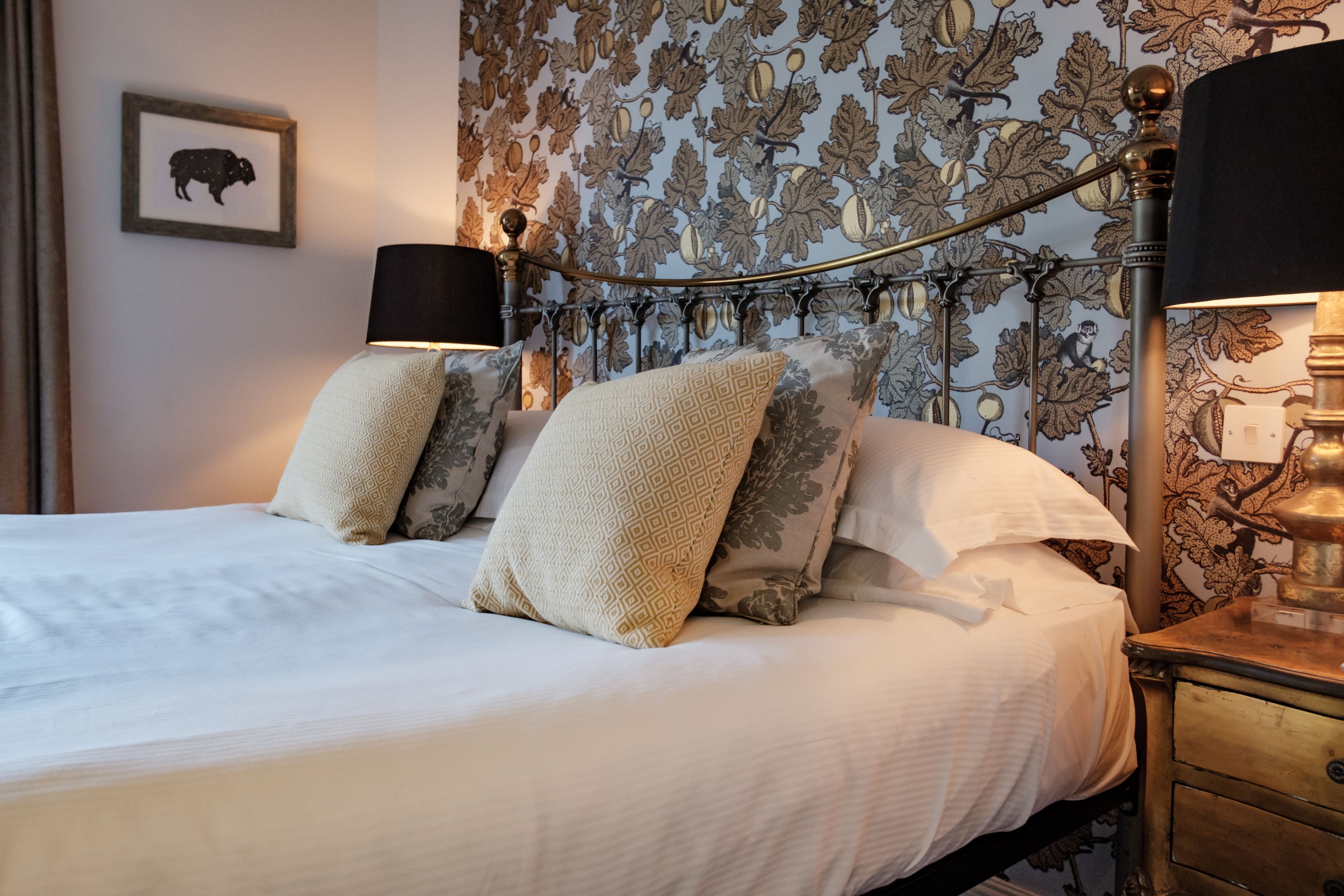 deluxe double room | premium bedding, blackout curtains, iron/ironing board, rollaway beds