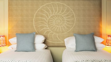 Twin Room | Premium bedding, blackout curtains, iron/ironing board, rollaway beds